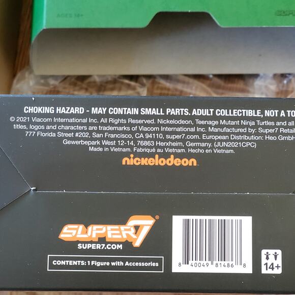 Super7 Teenage Mutant Ninja Turtles 18cm Leo The Sewer Samurai Action Figure - Picture 5 of 8